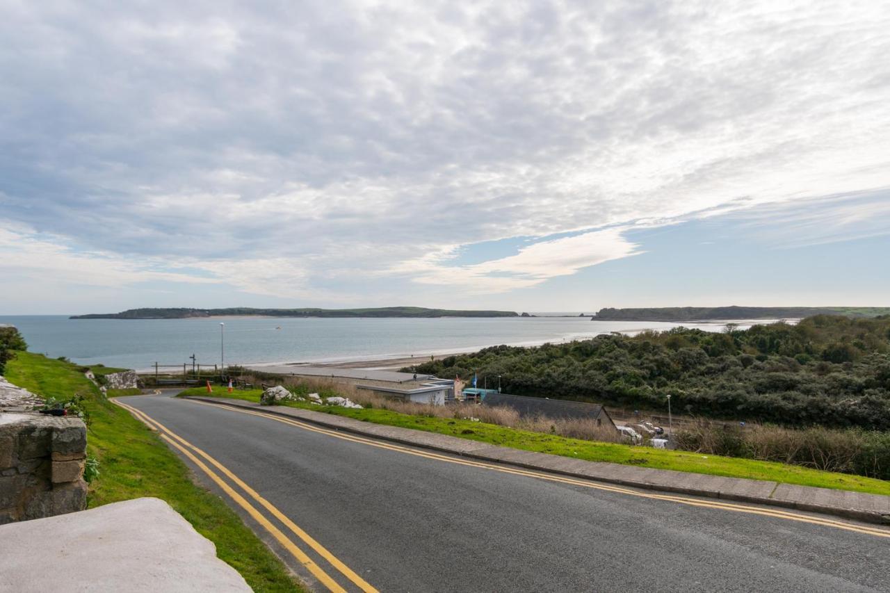 Apartment 3 Waterstone House - Sea Front Apartment, Hot Tub Tenby Exteriér fotografie